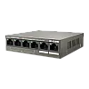 Switch 4 porturi Gigabit PoE+, 2 porturi RJ45 Gigabit, 58W, Management - IP-COM G2206P-4-63W – IP-COM G2206P-4-63W
