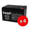 Cutie 4 acumulatori JS12-12 - KIJO JS12-12-BAX – KIJO JS12-12-BAX