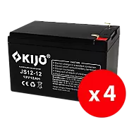 Cutie 4 acumulatori JS12-12 - KIJO JS12-12-BAX