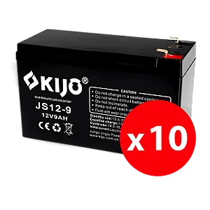 Cutie 10 acumulatori JS12-9 - KIJO JS12-9-BAX