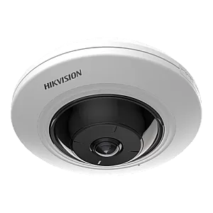 Smart Event, Fish Eye - Camera IP, 5MP, lentila 1.05mm, IR8m, Mic., Alarm, PoE - HIKVISION DS-2CD2955G0-ISU-1.05mm