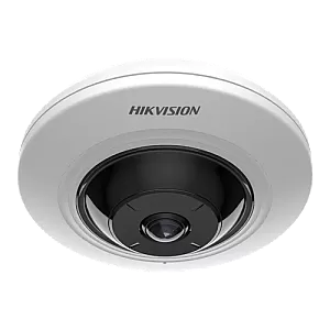 Smart Event, Fish Eye - Camera IP, 5MP, lentila 1.05mm, IR8m, Mic., Alarm, PoE - HIKVISION DS-2CD2955G0-ISU-1.05mm