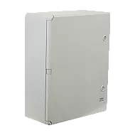 Cutie distributie IP65 din ABS gri, usa mata, placa metalica, 400x500x175 mm PP3003