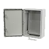 Cutie distributie IP65 din ABS gri, usa mata, placa metalica, 350x500x190 mm PP3006 – Plastim PP3006
