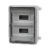Plastim PP3114 – Cutie modulara IP65 din ABS gri, usa transparenta, 2 x 12 module, 300x400x170 mm PP3114 Cutie modulara IP65 din ABS gri, usa transparenta, 2 x 12 module, 300x400x170 mm PP3114 – Plastim PP3114