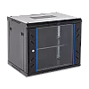 Rack perete 9U 19 600x450, negru, seria economica - ASYTECH Networking ASY-9U-6045WL – ASYTECH Networking ASY-9U-6045WL