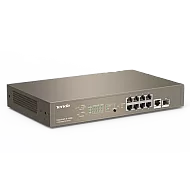 Switch 8 porturi PoE Gigabit, 1 port consola, 1 port SFP Gigabit, management - TENDA TND-TEG5310P-8-150W