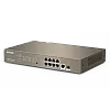Switch 8 porturi PoE Gigabit, 1 port consola, 1 port SFP Gigabit, management - TENDA TND-TEG5310P-8-150W – TENDA TND-TEG5310P-8-150W