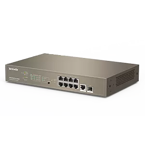 Switch 8 porturi PoE Gigabit, 1 port consola, 1 port SFP Gigabit, management - TENDA TND-TEG5310P-8-150W