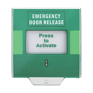 Buton resetabil din plastic pentru iesire de urgenta, LED, buzzer - CSAccess CSB-802