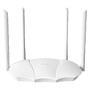 Router Wi-Fi 6, DualBand 2.4Ghz/5GHz, 574+2402Mbps, 4x6dBi, 4 porturi Gigabit - TENDA TND-RX9