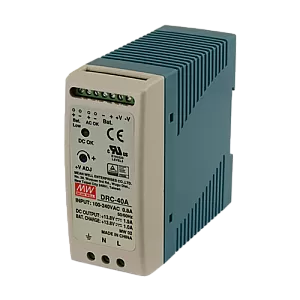 Sursa de alimentare in comutatie, 13.8V / 2.9A, sina DIN, backup - MEAN WELL DRC-40A