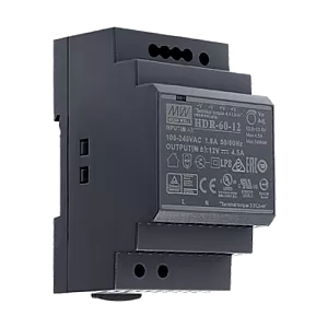 Sursa de alimentare in comutatie, 12V / 4.5A, sina DIN - MEAN WELL HDR-60-12