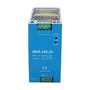 Sursa de alimentare in comutatie, 24V / 10A, sina DIN - MEAN WELL NDR-240-24