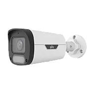 Camera IP Wise-ISP 4MP, tip bullet, lentila 2.8mm, WL 30m, Mic, Color 24/7 - UNV IPC2314LE-ADF28KM-WP