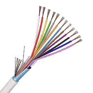 Cablu de alarma 12 fire ecranate, cupru integral, 100m 12CUEF