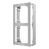 Rama montaj aparent din otel inoxidabil, 2 module, pentru Interfon modular - HIKVISION DS-KD-ACW2-S – HIKVISION DS-KD-ACW2-S