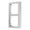 Rama montaj aparent din otel inoxidabil, 2 module, pentru Interfon modular - HIKVISION DS-KD-ACW2-S – HIKVISION DS-KD-ACW2-S