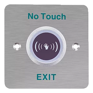 Buton iesire no touch, montaj ingropat, panou frontal Otel inoxidabil - HIKVISION DS-K7P03