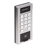 Terminal control acces si interfon cu tastatura, cititor card, amprenta, BT, Wi-Fi - HIKVISION DS-K1T502DBFWX