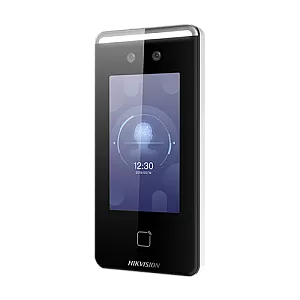 Terminal standalone IP control acces, pontaj cu recunoastere faciala, Card MIFARE - HIKVISION DS-K1T341AM-S