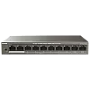 Switch 8 porturi 10/100Mbps PoE, 2 porturi Uplink 10/100Mbps - Tenda TND-TEF1110P-8-63W – TENDA TND-TEF1110P-8-63W