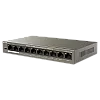 Switch 8 porturi 10/100Mbps PoE, 2 porturi Uplink 10/100Mbps - Tenda TND-TEF1110P-8-63W – TENDA TND-TEF1110P-8-63W