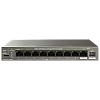 Switch 8 porturi Gigabit PoE, 1 port Uplink Gigabit, 1 port SFP Uplink Gigabit - Tenda TND-TEG1110PF-8-102W – TENDA TND-TEG1110PF-8-102W