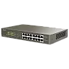 Switch 16 porturi Gigabit PoE - Tenda TND-TEG1116P-16-150W – TENDA TND-TEG1116P-16-150W
