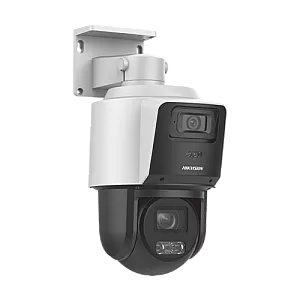 Camera IP PTZ TandemVu, 4MP dual, zoom optic 4X, IR 40m & WL 30m - HIKVISION DS-2SE3C404MWG-E14-2.8mm