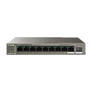 Switch 8 porturi PoE, 1 port RJ45, 1 port SFP, Gigabit, Cloud Management - IP-COM G2210P-8-102W Switch 8 porturi PoE, 1 port RJ45, 1 port SFP, Gigabit, Cloud Management - IP-COM G2210P-8-102W