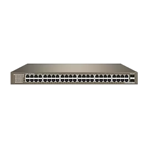 Switch 48 porturi Gigabit, 2 porturi SFP Gigabit, L2 Cloud Management - IP-COM G3350F