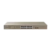 Switch 16 porturi PoE Gigabit, 2 porturi SFP Gigabit, Cloud Management - IP-COM G3318P-16-250W – IP-COM G3318P-16-250W