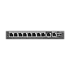 Switch 8 porturi PoE+, 2 porturi GE, 1 port SFP, Gigabit, Cloud Management - Ruijie RG-ES210GS-P – Ruijie Networks RG-ES210GS-P