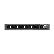 Switch 8 porturi PoE+, 2 porturi GE, 1 port SFP, Gigabit, Cloud Management - Ruijie RG-ES210GS-P Switch 8 porturi PoE+, 2 porturi GE, 1 port SFP, Gigabit, Cloud Management - Ruijie RG-ES210GS-P