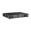Switch 16 porturi PoE+, 2 porturi GE, 2 porturi SFP, Gigabit, Cloud Management - Ruijie RG-ES220GS-P – Ruijie Networks RG-ES220GS-P