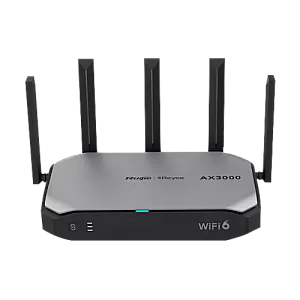 Router WiFi 6 Dual Band, 5 porturi GE, AX3000, Cloud Management - Ruijie RG-EG105GW-X