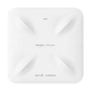 Access Point Wireless AX6000 Dual-Band, Wi-Fi 6, 2x RJ45 2.5G, PoE IN, Cloud Management - Ruijie RG-RAP2260(H)