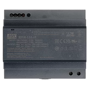 Sursa alimentare 48V DC, 3.2A, 150W, montaj sina DIN - HIKVISION DS-KAW150-4N