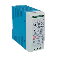 Sursa de alimentare in comutatie, 27.6V / 0.95A + 0.5A, sina DIN, backup - MEAN WELL DRC-40B
