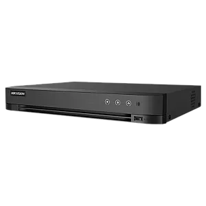 DVR AcuSense, 4 ch analog max. 4K+ 2 ch IP max. 4K, Alarma I/O - HIKVISION iDS-7204HUHI-M1-X(4A+4/1ALM)