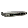 Switch 8 porturi Gigabit PoE, 1 x RJ45 Gigabit Uplink, 1 x SFP Gigabit Uplink - IP-COM G1110PF-8-102W – IP-COM G1110PF-8-102W