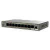 Switch 8 porturi Gigabit PoE, 1 x RJ45 Gigabit Uplink, 1 x SFP Gigabit Uplink - IP-COM G1110PF-8-102W – IP-COM G1110PF-8-102W