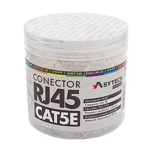Mufa RJ-45 UTP Cat.5e (100 buc) RJ45-CAT5E-JAR