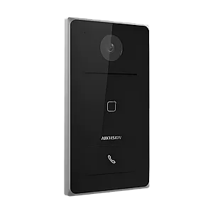 Panou exterior videointerfon TCP/IP, Wi-Fi, 2MP, IR 2.5m, 1 familie, montaj ingropat, PoE - HIKVISION DS-KV6133-WME1-Ingropat