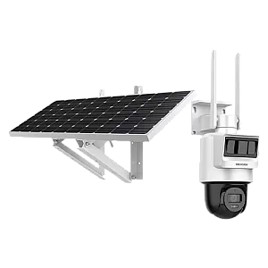 Camera PT IP 4G LTE, 4MP, 2.8mm, IR 30m, Audio, PIR+Radar, Panou solar, Acumulator lithium 90Wh - HIKVISION DS-2DE2C400IWG-K-4G-C09S20-2.8mm