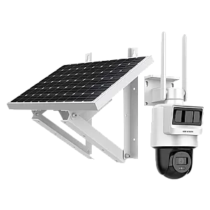 Camera PT IP 4G LTE, 4MP, 2.8mm, IR 30m, Audio, PIR+Radar, Panou solar + Acumulator lithium 50.76Wh - HIKVISION DS-2DE2C400IWG-K-4G-C05S10-2.8mm