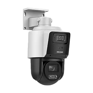 Camera TandemVu PTZ, 4MP, 10X, IR max. 80m DarkFighter, WL 30m - HIKVISION  DS-2SE3C410MWG-E14-2.8mm