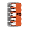 WAGO 221-615 – Conector derivatie 5 fire, max. 6 mm² (15 buc.) - WAGO 221-615 Conector derivatie 5 fire, max. 6 mm² (15 buc.) - WAGO 221-615 – WAGO 221-615