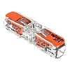 Conector derivatie in linie, 2 fire, max. 4 mm² (60 buc.) - WAGO 221-2411 – WAGO 221-2411